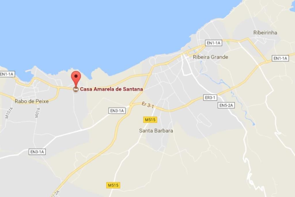 Casa Amarela De Santana Βίλα Ribeira Grande Εξωτερικό φωτογραφία